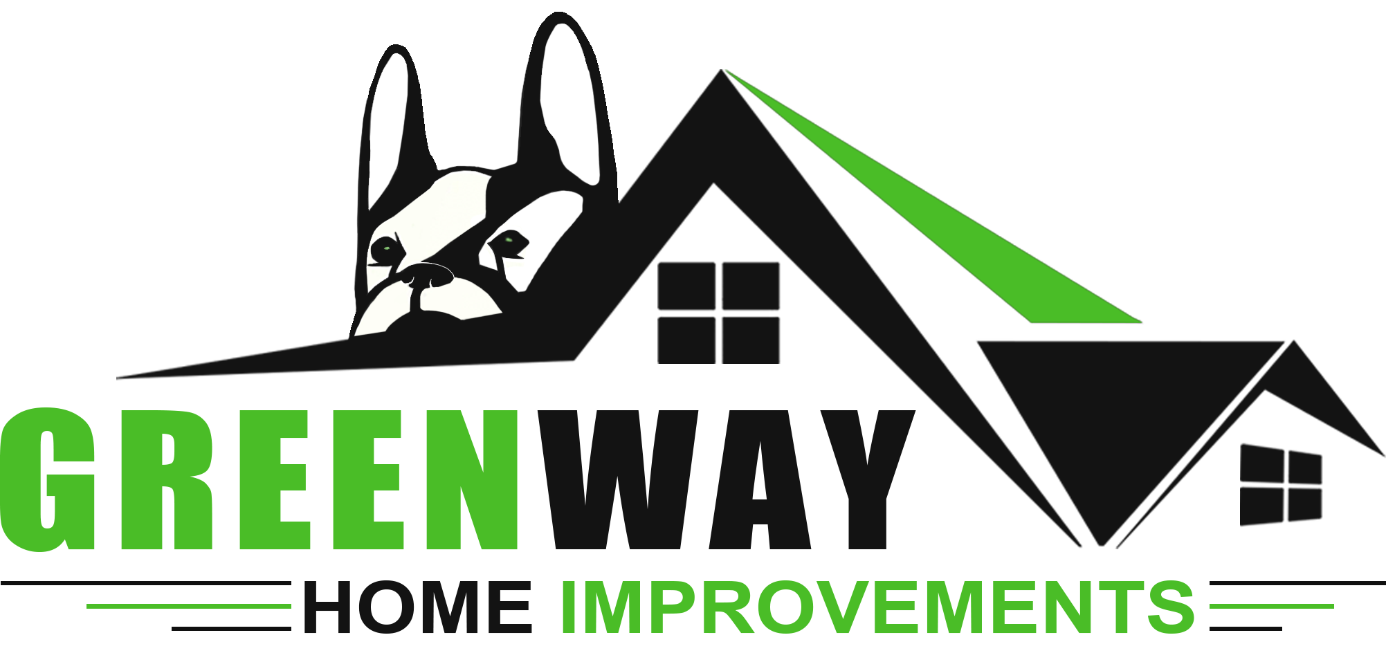 Greenway Home Improvements Logo - Dark 2